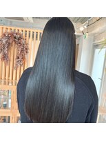 アクセヘアー 町田(acce hair)&nbsp;ネイビーカラーと髪質改善トリートメント
