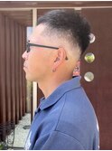 ソフトモヒカン×フェード（堀江）