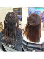 ワンヘアーアシスト(ONE HAIR assist) 【ONE HAIR】ONEHAIR式艶髪特化縮毛矯正☆