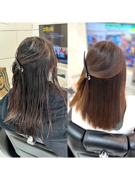 ワンヘアーアシスト(ONE HAIR assist) 【ONE HAIR】ONEHAIR式艶髪特化縮毛矯正☆