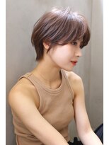 ブラン 梅田(Blanc) 【Blanc】ショート_髪質改善_ハイライト_ボブ