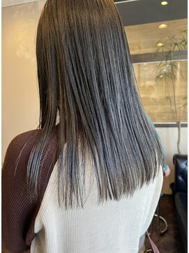 シン カフネ(Shin Kafune) 透明感◎カーキグレージュ/カーキベージュ/グレージュカラー