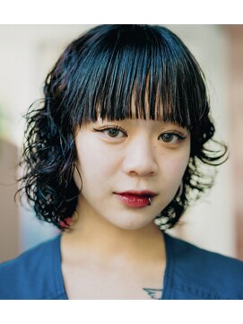 ボンド 三軒茶屋(Bond) ボブパーマ×ワイドバング【三軒茶屋 Bond RYUKI】