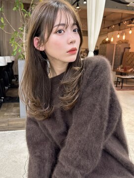 ソピ 名古屋名駅(sopi by invitation) 【6/1 NEW OPEN】レイヤーカット/ブリーチなしダブルカラー/名駅