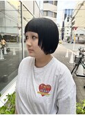 CAF FUKO ミニボブ/オン眉/前上がりボブ/大阪/心斎橋