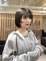 メゾンアクア 表参道(Maison ACQUA)&nbsp;◎切りっぱなしボブ縮毛矯正ミニボブストレートパーマ