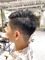 ゼストララ(ZEST Lara)&nbsp;【YUICHI】分け目アシメなメンズスタイル【吉祥寺】