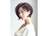 (男女兼用)デザインカット+根元カラー【リタッチ】