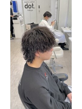 メンズ サロン ドット トウキョウ 町田店(men's salon dot. tokyo) マッシュウルフ×ツイストスパイラル