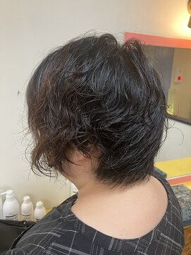 美容室 ステラ グラデーションレイヤーボブ