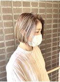 ちらほら白髪をぼかすハイライト脱白髪染め武蔵小杉