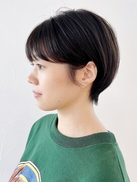 アイティー バイ アルバム 浦和店(IT by ALBUM) 似合わせカットフェザーショートメルティカラー_ba486691