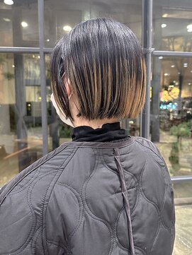 リュミエ ドゥ マッシュ(Lumier de mashu) 根本あけアンブレラカラー×ナチュラルベージュ