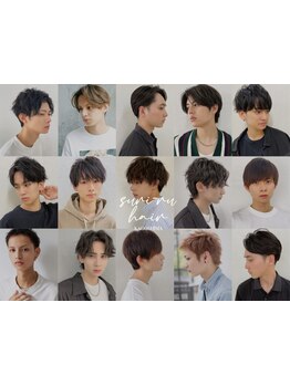 ［メンズカット\3000/パーマ＋カット\8000］縮毛矯正・ツイストパーマ、癒しのスパまでお任せ！