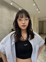 シェノン 夙川(CHAINON)&nbsp;暗髪/レイヤースタイル/ツヤ感