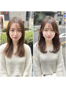 エトワ 新宿(ETOWA) 20代30代40代◎髪質改善韓国似合わせ小顔カット