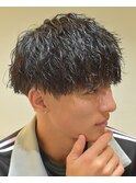 MEN’S HAIR/スパイキーショー ト/ブルーブラック/J