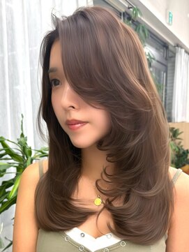 エルヘアメゾン(el. hair maison) 静岡レイヤーカットワンカールレイヤー韓国レイヤーハッシュ