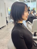 ダブルトーキョー シブヤ(W-TOKYO SHIBUYA)&nbsp;No Stylingウルフ　ウルフカット　ショートウルフ