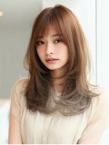 ダル 渋谷/表参道(DAL.)&nbsp;顔周りレイヤーシースルーパッツンバング