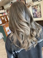 ヘア メイク ココ(hair make coco)&nbsp;ホワイトグレージュ【ブリーチ２回】