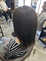 バセット バイ アルター 鎌取店(basset by aL-ter)&nbsp;着物ヘア/大人ガーリー/ダークアッシュ/似合わせカット/鎌取