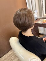 ヘアデザインスペース イチエ(hair design space i chi e) 明るいカラーで馴染ませる白髪ぼかしカラー