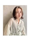 フェイスフレーミング×レイヤーボブ