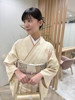 ミグ バイ クオーレ(mig by CUORE)&nbsp;訪問着 レンタル 着付け ヘアセット