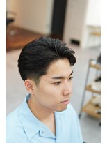 ブリードトウキョウ 亀戸店(BRYD TOKYO) ツーブロック刈り上げかきあげショート