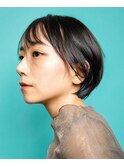 大人美人ショート×オリーブグレージュ