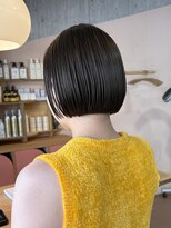 マルソー&nbsp;岡山ボブオリーブベージュ髪質改善トリートメント髪質改善カラー