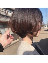 クルミ(kurumi)&nbsp;あたまのかたちがきれいになるショートっぽいボブ