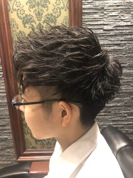 ヒロギンザ 青山店(HIRO GINZA) ツーブロックジェットモヒカン