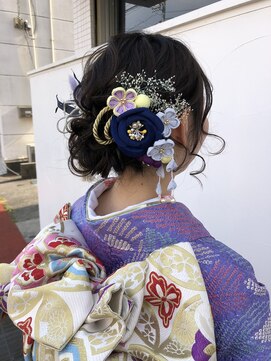 ヘアー ノーブル(hair noble) 成人式ヘアセット