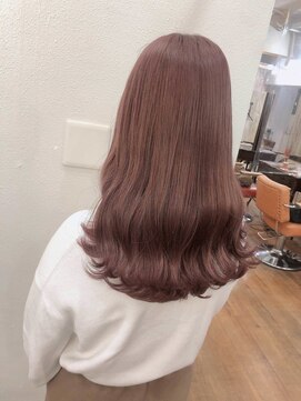 テオ(Theo) Theo // 巻き髪風パーマ／セミロング