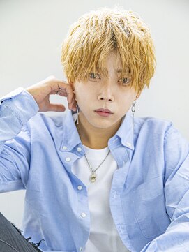 サングース(Sungoose) ★透明感シルバーカラーかきあげニュアンスマッシュ