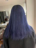 ゲーム 吉祥寺店(GAME)&nbsp;ケアブリーチブルーカラーダブルカラーハイトーン前髪カット