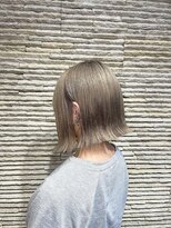 ビス リアン 川口店(Vis lien)&nbsp;カラー/ケアブリーチ/ミルクティーベージュ/小顔/ハイトーン