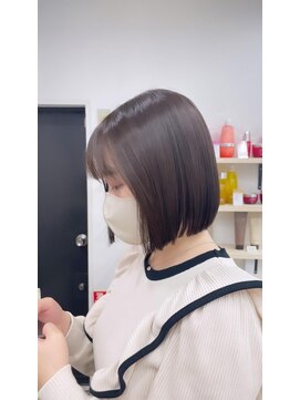 ジゼル(gisele) (飯塚)bob cut × 艶 color