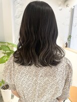 コフィー バイ メルト 吉祥寺(cofy by melt)&nbsp;【松本咲花】ブリーチなしダークオリーブグレージュ暗髪カラー