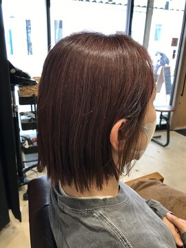 トーン 上大岡(tone.) 【筏栄美】赤味カラー♪