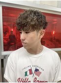 YS STILE.束感ショート.波巻き.ハイライト.マッシュパーマ109