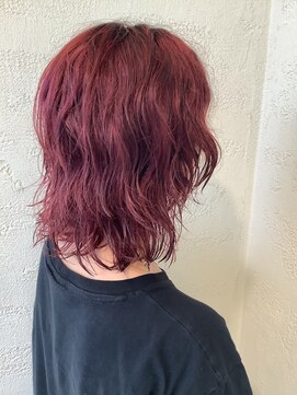 ヘアメイク カン プラスエフ(HAIR MAKE KANN+f) パーマウルフ