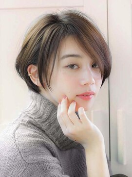 ファイブボックスヘアー 広島(five vox hair) 大人ショートボブ