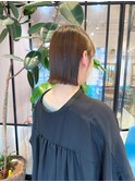 切りっぱなし大人ボブ　【錦糸町】