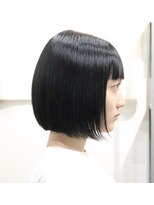 ウィスカーヘアー(whisker hair)&nbsp;ダークブルー　ボブ