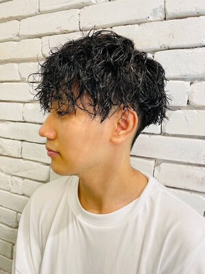 《メンズ限定!カット+ナチュラルパーマ￥8250～》髪の悩みを解決しながら、あなたの魅力を引き出すStyleを＊