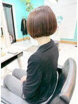 ユーフォリア(Euphoria.)&nbsp;大人可愛いコンパクトボブ×グレージュ