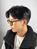 【梅雨時期前】メンズカット+顔剃り+縮毛矯正(かける範囲で値段変動)￥14520~